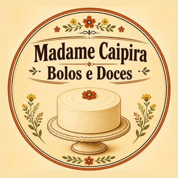 Madame Caipira Bolos e Doces  - logo