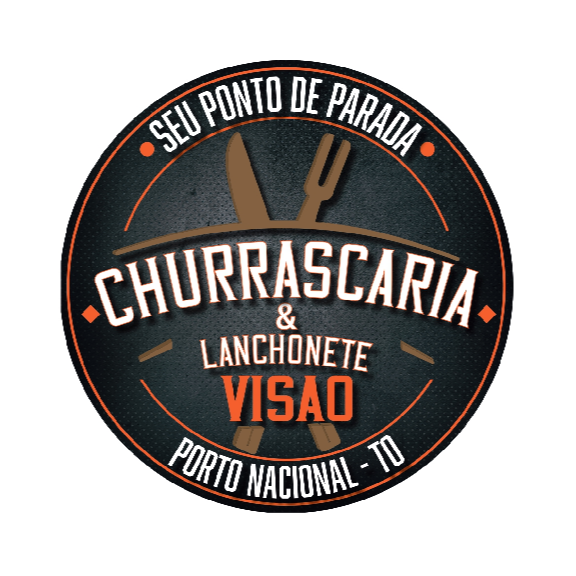 Churrascaria e Lanchonete Visão  - logo