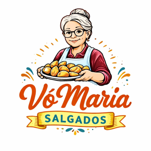 Vó Maria - Marmitas e Salgados  - logo