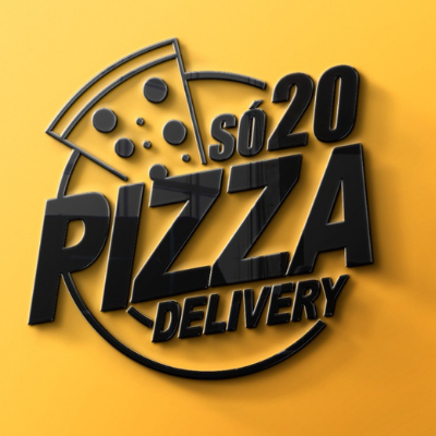 só 20 pizza delivery - logo