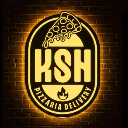 KSH Pizzaria Delivery - logo
