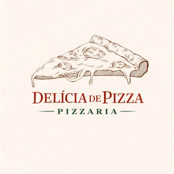 Delícia de Pizza  - logo
