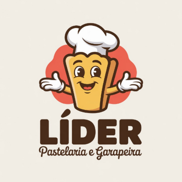 Pastelaria e Garapeira líder - logo