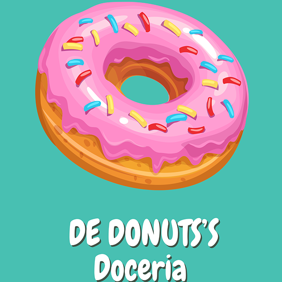 DE DONUTS'S DOCERIA E CAFÉ - logo