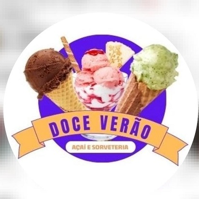 Doce Verão Açaí e Sorveteria - logo