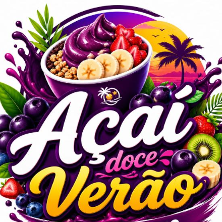 Doce Verão Açaí e Sorveteria - logo