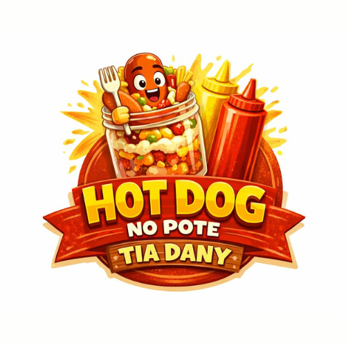 Hot dog no pote tia Dany - logo