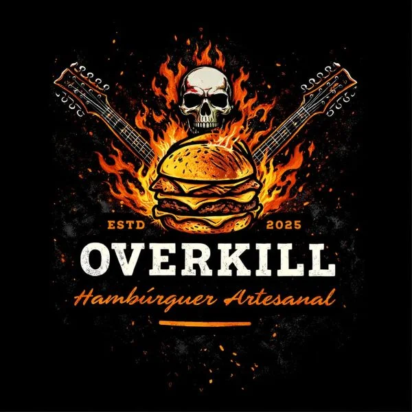 Overkill Hamburgueria Artesanal - logo