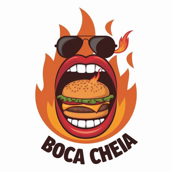 Boca Cheia Burguer - logo