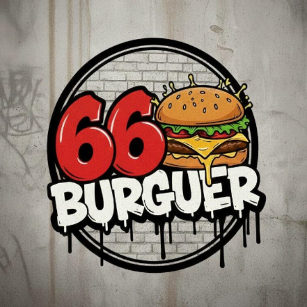 66 Burguer Gourmet - logo