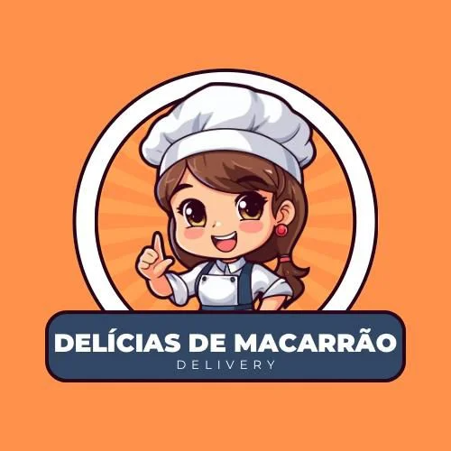 Delícia de macarrão - novo - logo