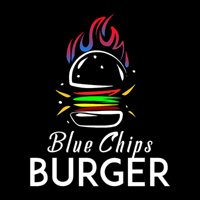BLUE CHIPS BURGER - logo