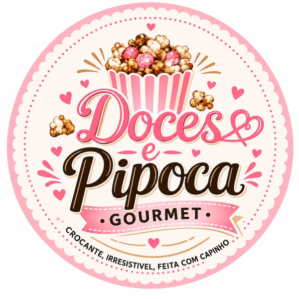Doces e Pipoca Gourmet - logo