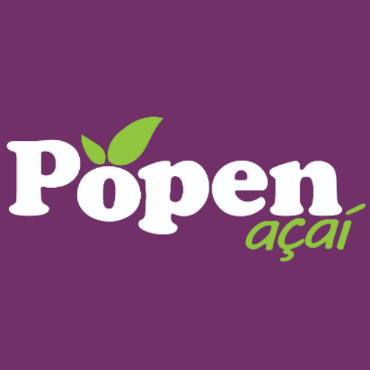 Popen açaí - pouso alegre - logo