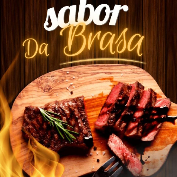 Sabor da Brasa  - logo