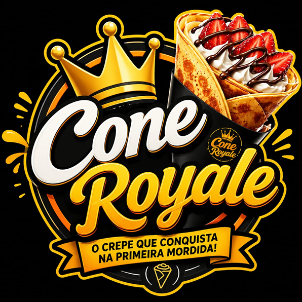 Crepe Cone Royale - logo