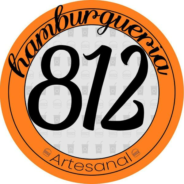 812 HAMBURGUERIA - logo