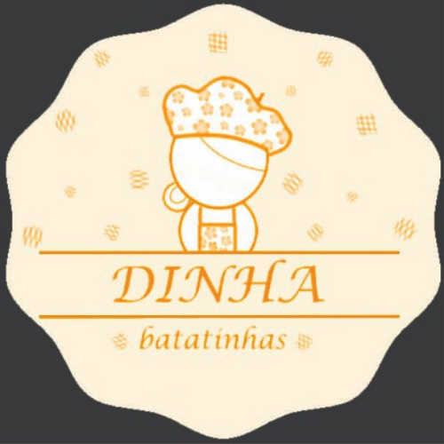 Dinha Batatinhas e Coxinhas - logo