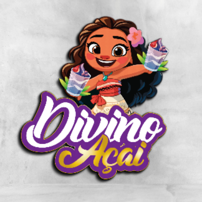 Divino açaí  - logo