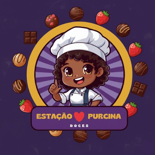 Estação Purcina Doces - logo