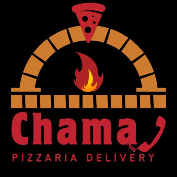 Chama Pizzaria Delivery - logo