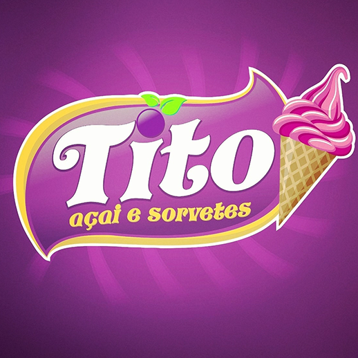 TITO SORVETES E AÇAI - logo
