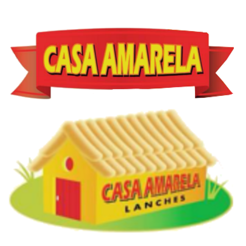 Casa amarela lanches e açaí - logo