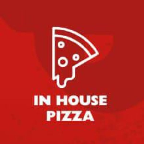 In House pizzas, porções e doces - logo