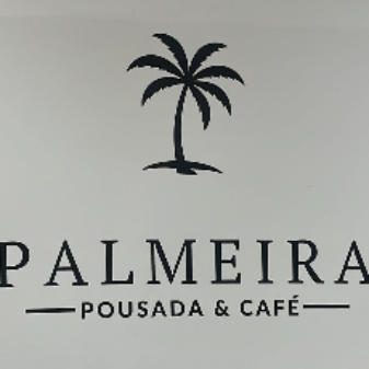 Palmeira pousada e café  - logo