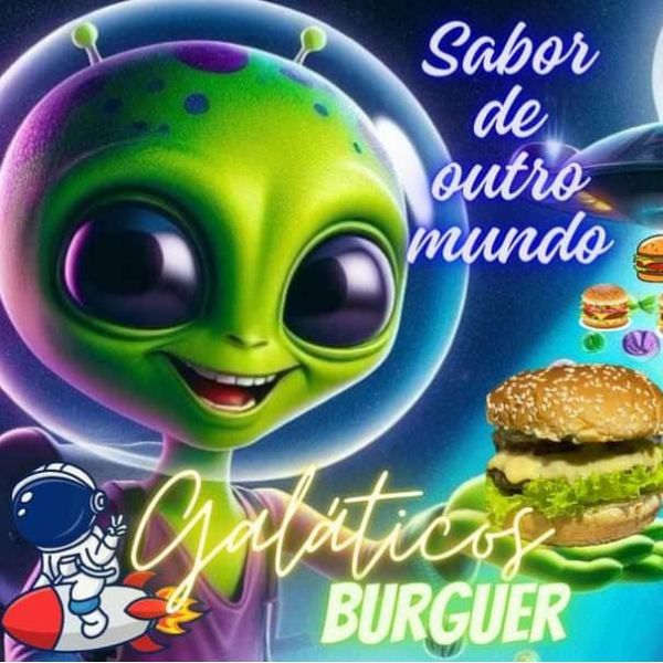 Galáticos Burguer  - logo