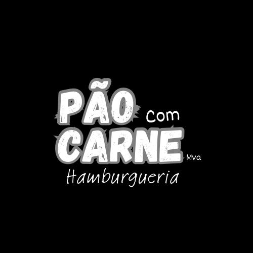 Pão com Carne Hamburgueria - logo