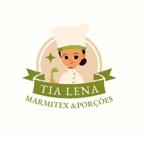 Tia Lena Marmitex e Porções - logo