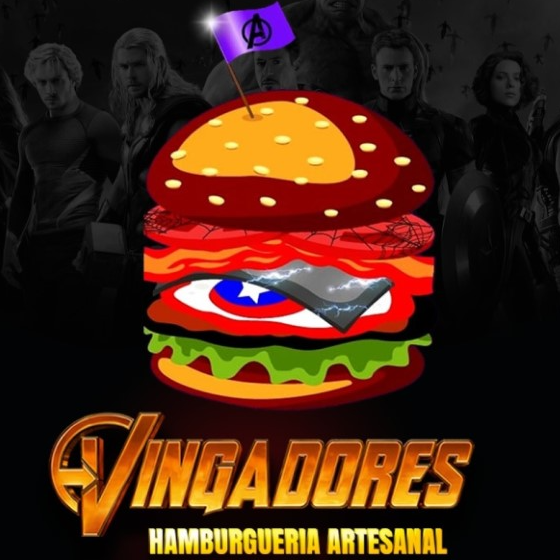 Vingadores Hamburgueria Artesanal - logo