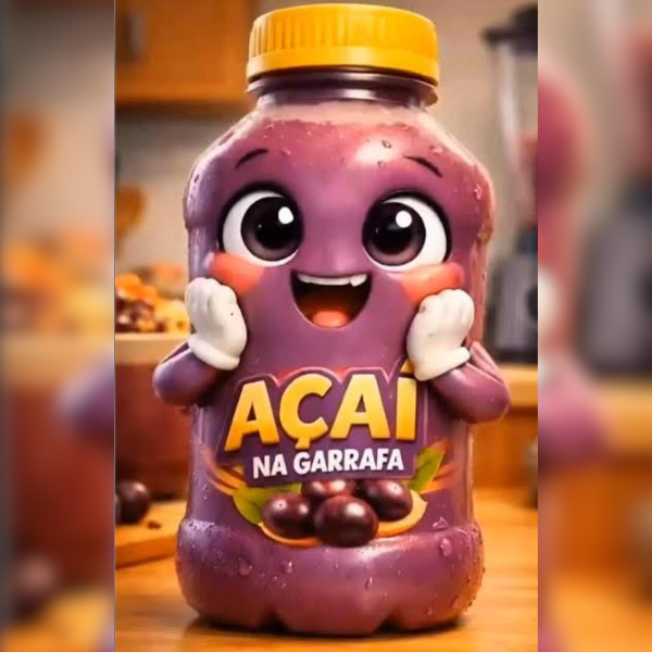 Açaí na Garrafa - logo