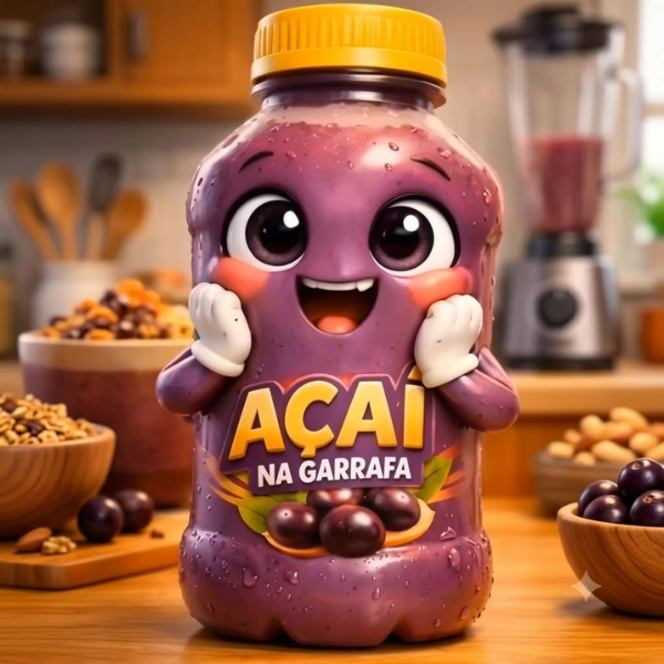 Açaí na Garrafa - logo