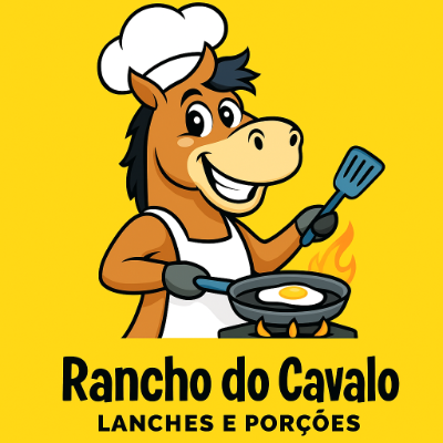 Lanches e Porções Rancho do Cavalo - logo