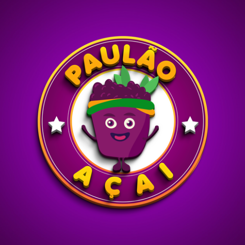 Paulão Açaí  - logo