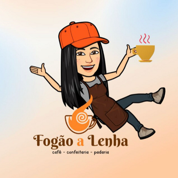 FOGÃO A LENHA CAFÉ - logo