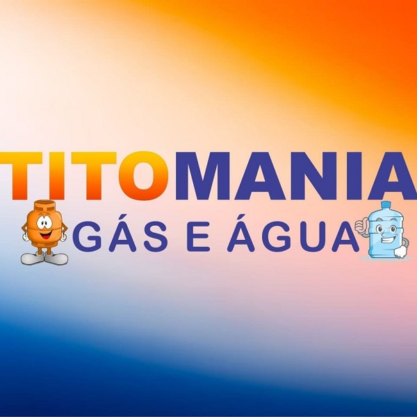 TitoMania Gás e Água - l - logo
