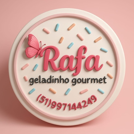 Rafa Geladinho Gourmet - logo