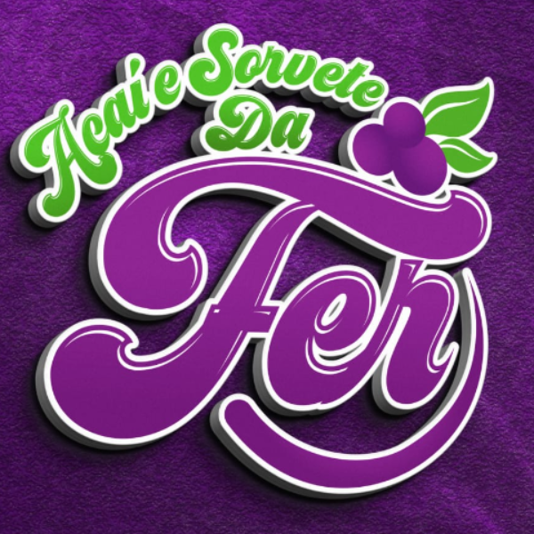 Açaí e Sorvetes da Fer - logo