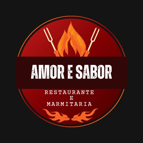 Amor e Sabor Restaurante e Marmitaria - logo