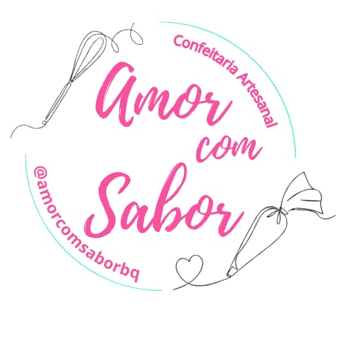 Amor com Sabor  - logo