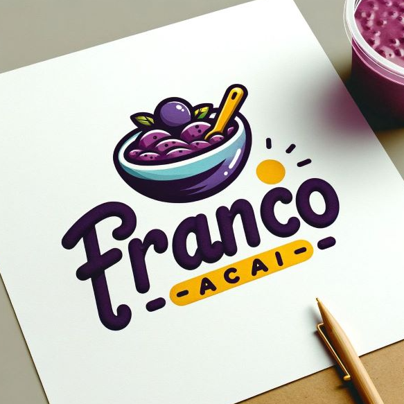 AÇAÍ FRANCO - logo