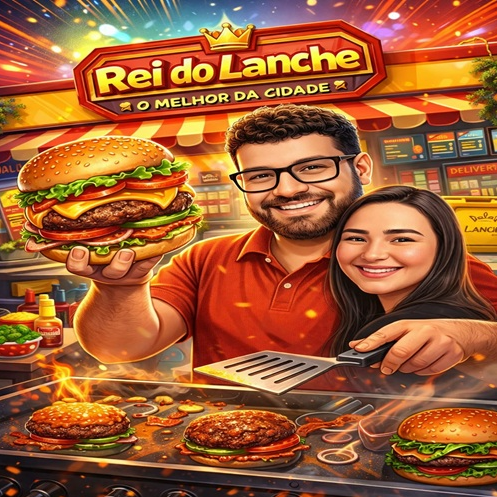 Rei do Lanche - logo