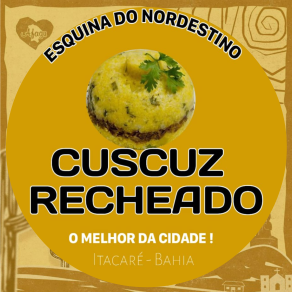 Esquina do Nordestino - Cuscuz Recheado - logo