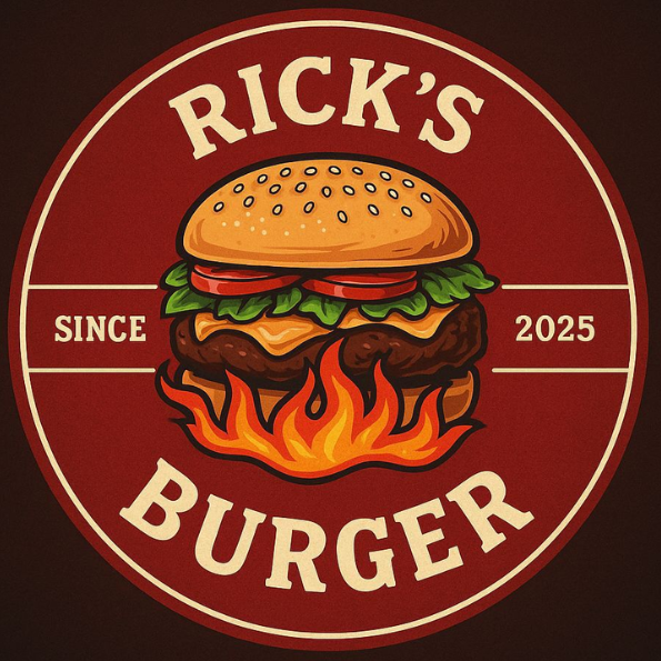 Ricks Burger - logo