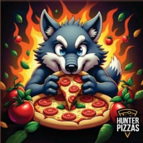 Hunter Pizzaria - logo