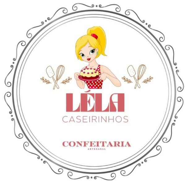 Confeitaria! Léla Caseirinhos - logo