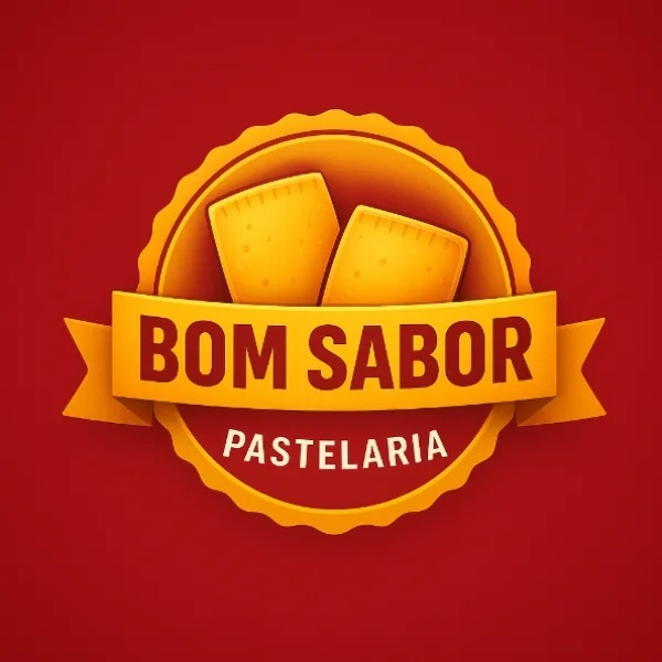 Bom sabor pastelaria  - logo
